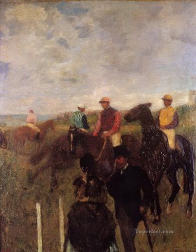レースにて 1872 エドガー・ドガ Oil Paintings